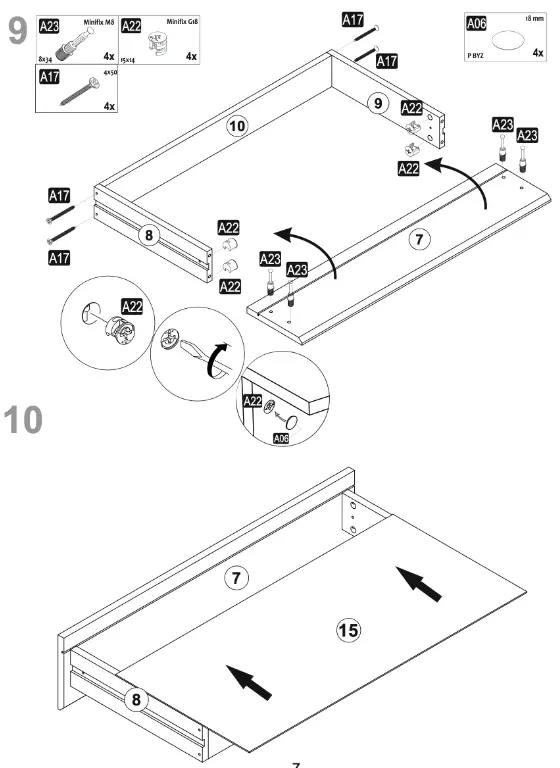 Homeline Cobra gloss bathroom furniture - fig 3