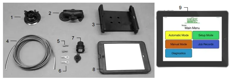 Optional iPad Display Kit