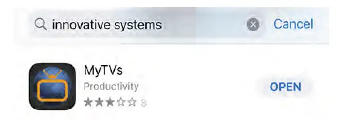 Ntera ManageMyTV App FIG 1