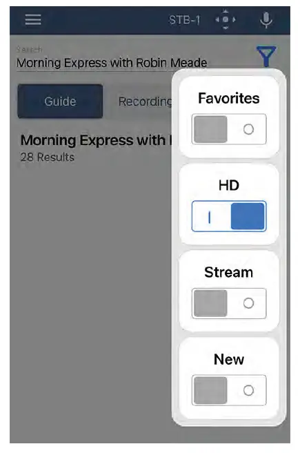 Ntera ManageMyTV App FIG 16