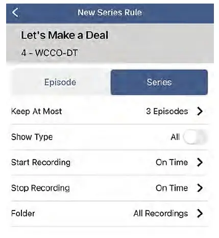 Ntera ManageMyTV App FIG 21