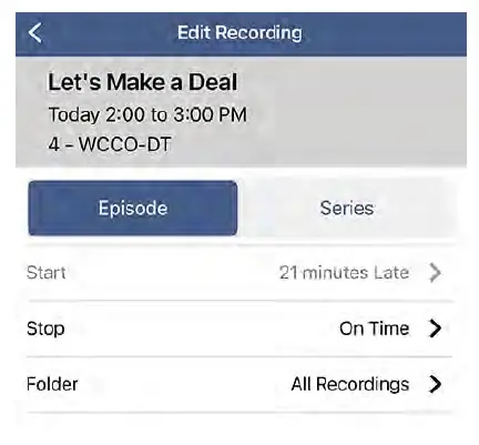 Ntera ManageMyTV App FIG 26