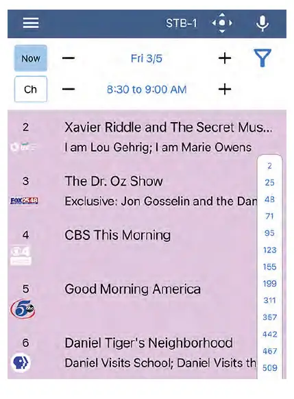 Ntera ManageMyTV App FIG 8