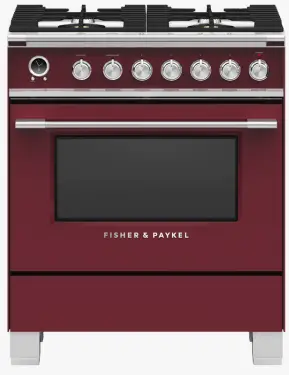 FISHER PAFISHER PAYKEL OR30SCG6R1 Dual Fuel RangeYKEL OR30SCG6R1 Dual Fuel Range