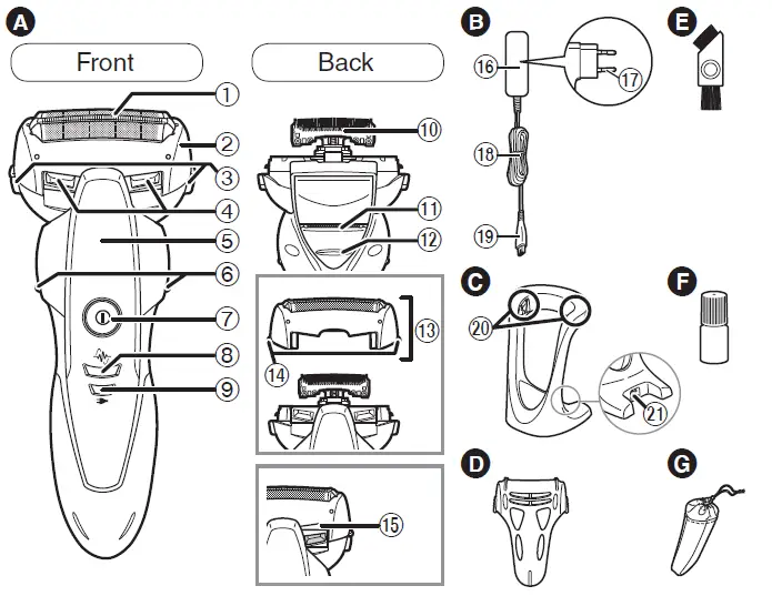 Panasonic-ES-ST37-Rechargeable-Shaver-FIG-3