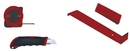 duradecor DD-CC-5HDT3459 Classy Chic 11.75 Inch W x 23.75 Inch-