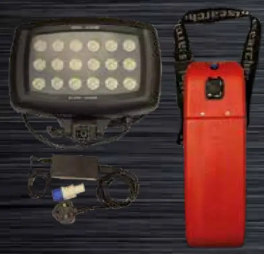NightSearcher NSMEGASTARKIT Megastar 20K Kit LED Portable Rechargeable Floodlight - fig 1