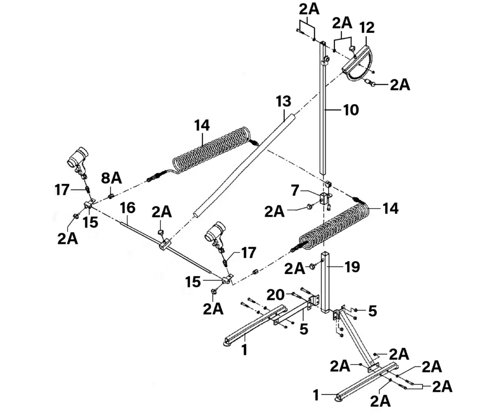 SEALEY-SDAST-V2-Double-Stand-for-Air-Operated-Panel-Dryer-1