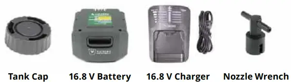 Clemas Co Ltd VP200ESK Victory Electrostatic Handheld Sprayer-fig3