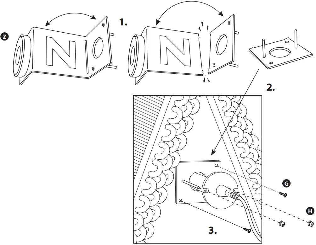 FRESH AIRE UV AHU Series 1 Blue Tube UV Germicidal UV Light - Duct Mount