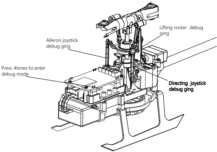 EACHINE E120S 2.4G 6CH 3D6G System Brushless Flybarless RC Helicopter-fig11