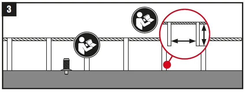 HILTI X-FCM-R L High Load Grating Fastener Disc fig 2