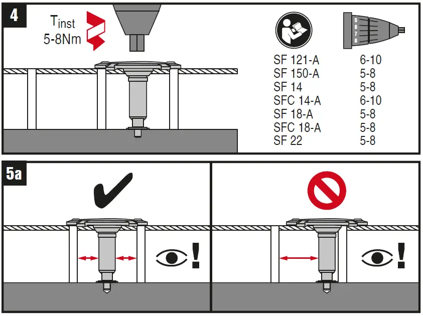 HILTI X-FCM-R L High Load Grating Fastener Disc fig 3