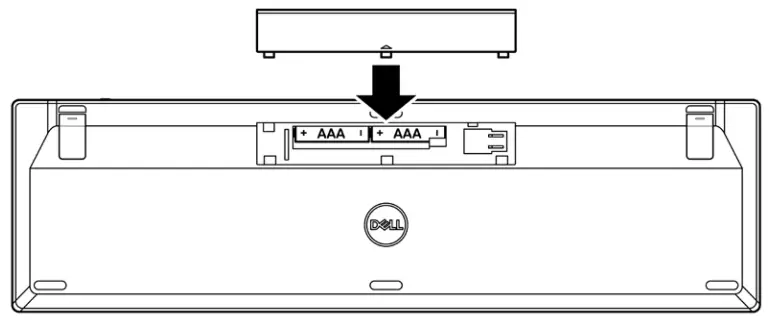 DELL KM5221W Pro Wireless Keyboard and Mouse Combo - fig 6