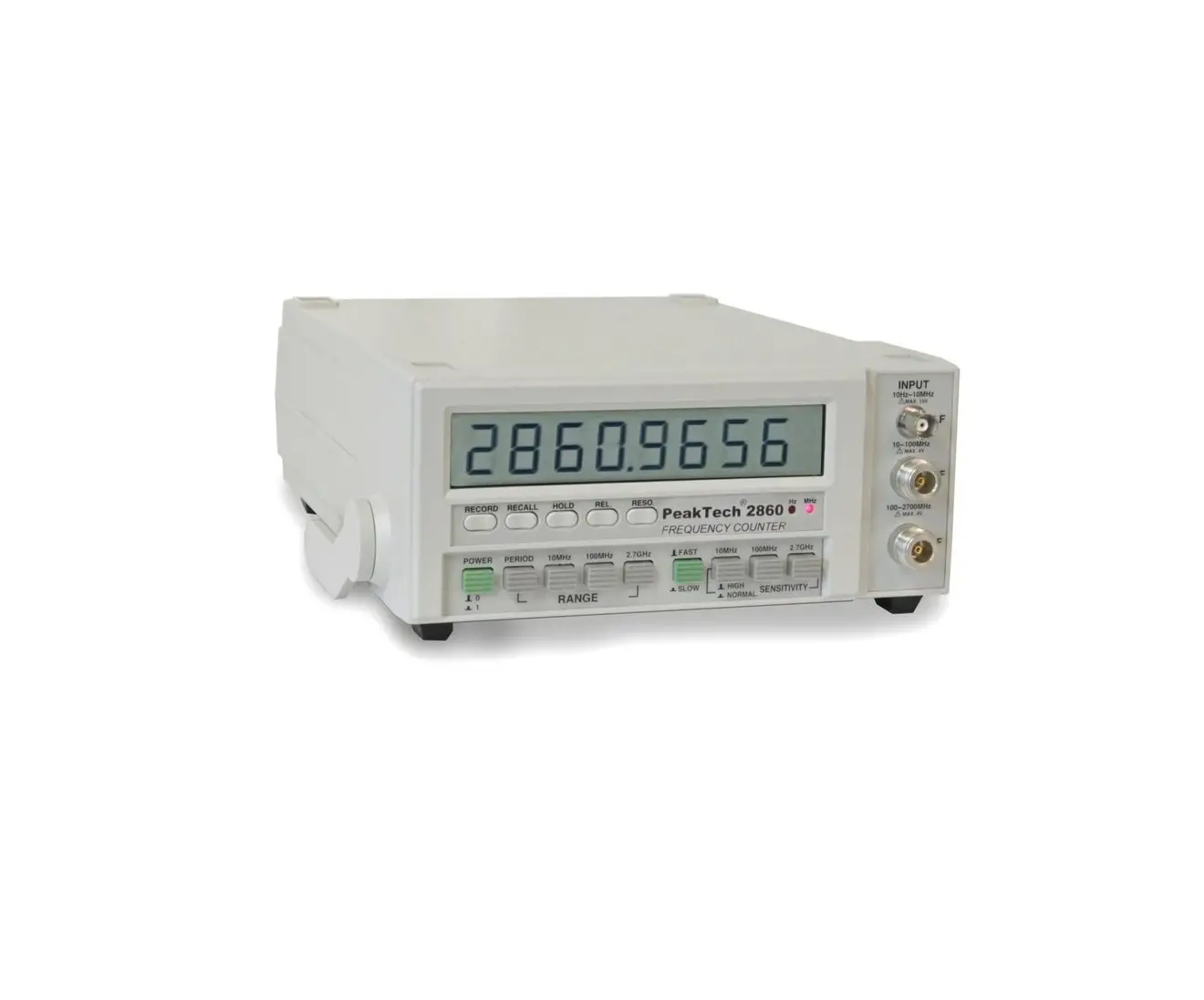 Peaktech 2860 2.7 Ghz Frequency Counter User Manual
