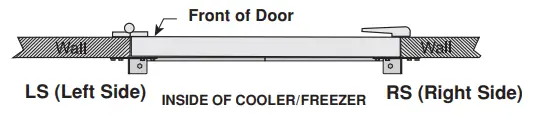 Curtron PP C 080 4884 48 x 84 Polar Pro Swinging Door Polar Grade - fig 1