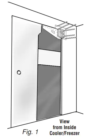 Curtron PP C 080 4884 48 x 84 Polar Pro Swinging Door Polar Grade - fig 4
