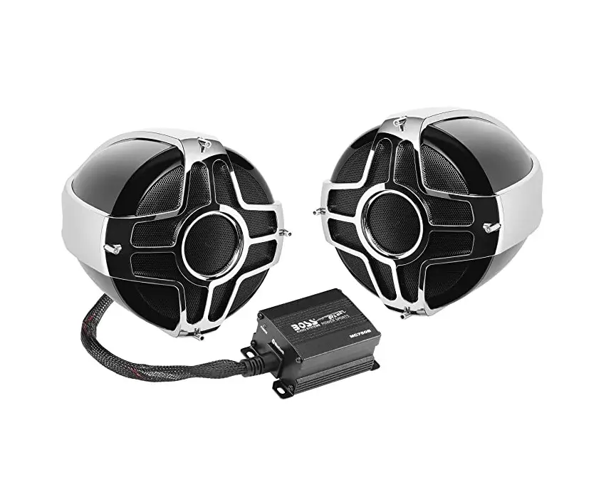 Boss Mc750b Weather Rated Chrome Speakers And Amplifier System User Manual Boss Mc750b Weather Rated Chrome Speakers And Amplifier System User Manual