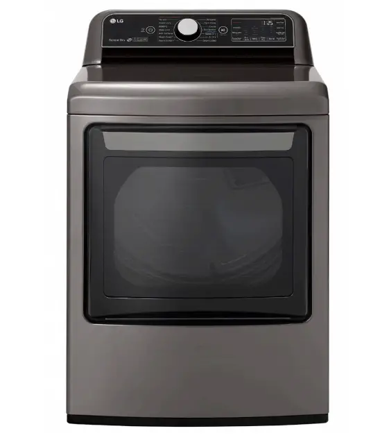 7.3 Cu.ft. Rear Control Top Load Dryer With Turbosteam Dlex7800/dlgx7801 Specifications Manual