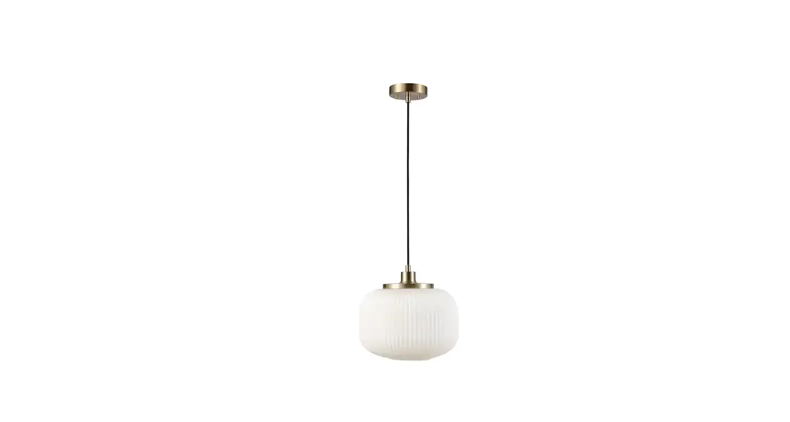 Globe 91002373 Lily 1-light Matte Brass Shaded Pendant Light Instruction Manual Globe 91002373 Lily 1-light Matte Brass Shaded Pendant Light Instruction Manual