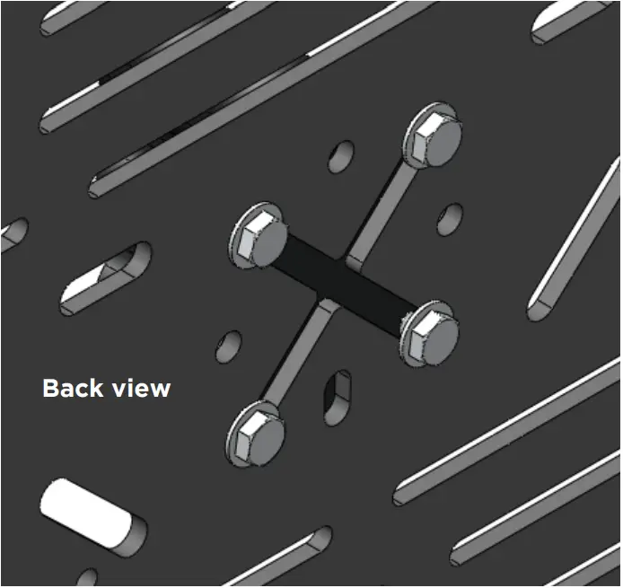 SHERPA 582040 Window Panel Rotopax Mount Kit A03