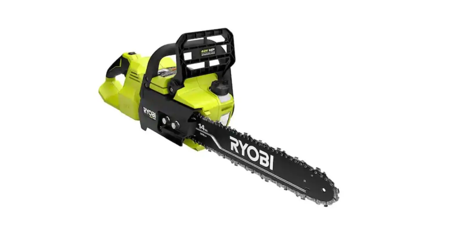 Ryobi Ry405100 40 Volt Chain Saw Instruction Manual