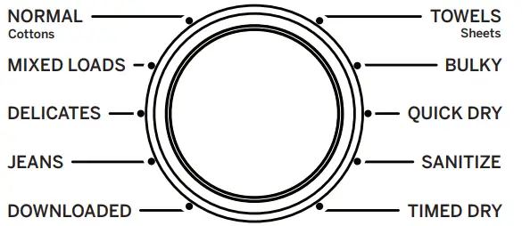 GE-61877569 -7-4-Cu-Ft-Smart-Gas-Dryer-with-Sanitize-Cycle-and-Sensor-Dry-fig-3