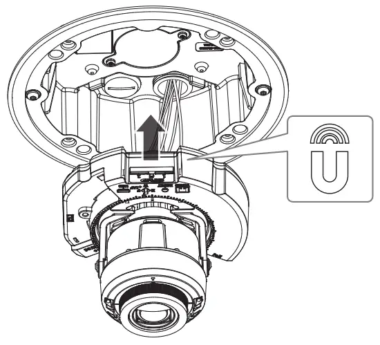 Hanwha Techwin SHD 1350FPW In Ceiling Housing - fig 6
