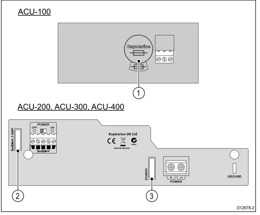 Raymarine ACU-100 Actuator Control Unit-19