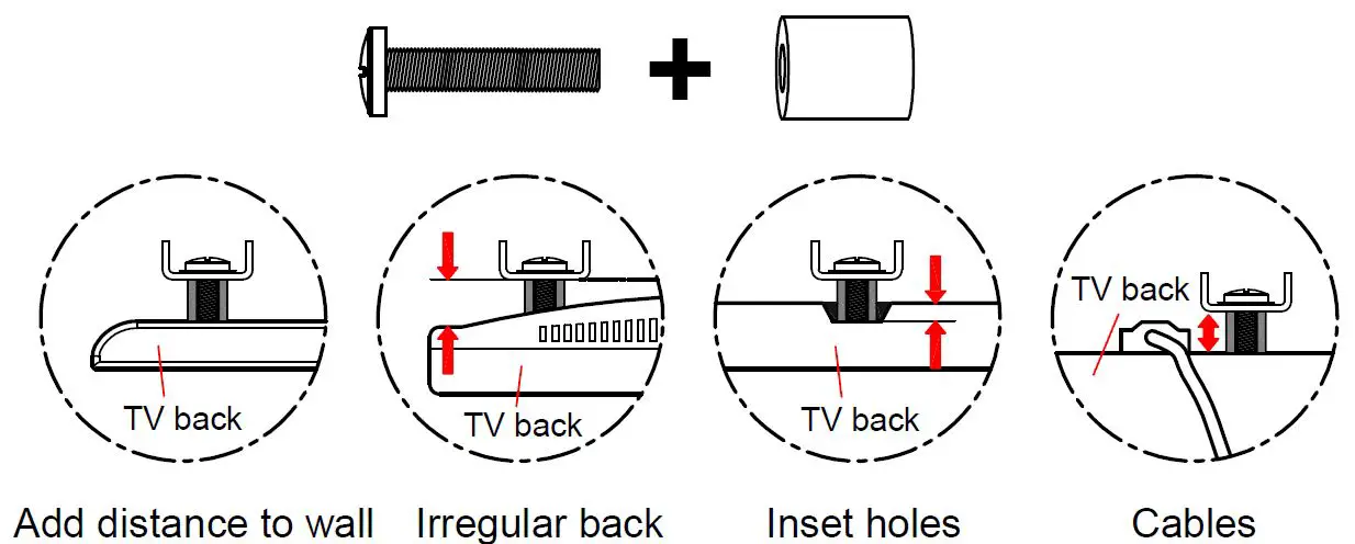 Mounting-DreamMD2295-Full-Motion-TV-Wall-Mount-TV-Bracket-FIG-21