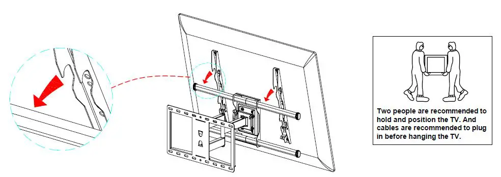 Mounting-DreamMD2295-Full-Motion-TV-Wall-Mount-TV-Bracket-FIG-27