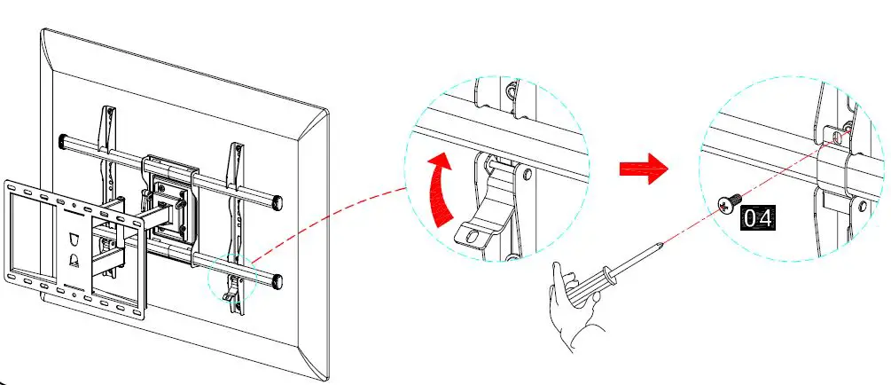 Mounting-DreamMD2295-Full-Motion-TV-Wall-Mount-TV-Bracket-FIG-28
