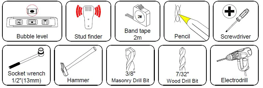 Mounting-DreamMD2295-Full-Motion-TV-Wall-Mount-TV-Bracket-FIG-4