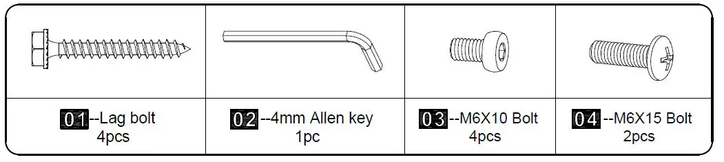 Mounting-DreamMD2295-Full-Motion-TV-Wall-Mount-TV-Bracket-FIG-7