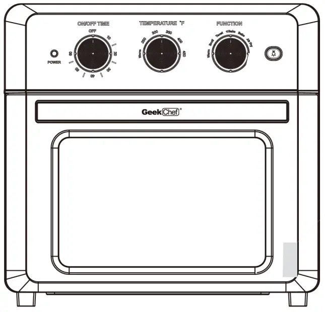 Geek Chef FM1800 18L Air Fryer Oven-FIG1