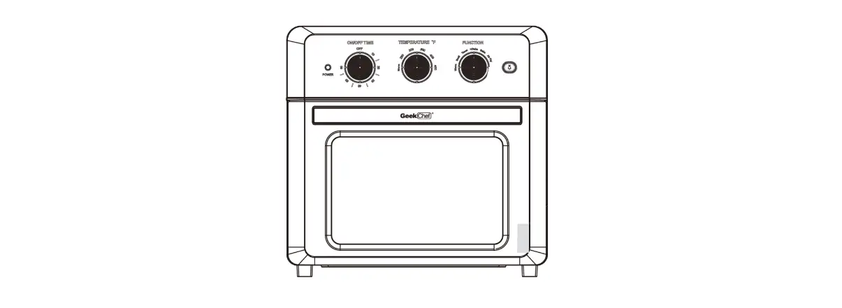 Geek Chef Fm1800 18l Air Fryer Oven User Manual Geek Chef Fm1800 18l Air Fryer Oven User Manual