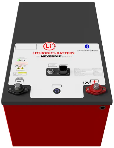 Lithionics Battery GTX12V630A-E2112-CS200RV Battery Consumer Model