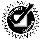 ISO 9001 certified