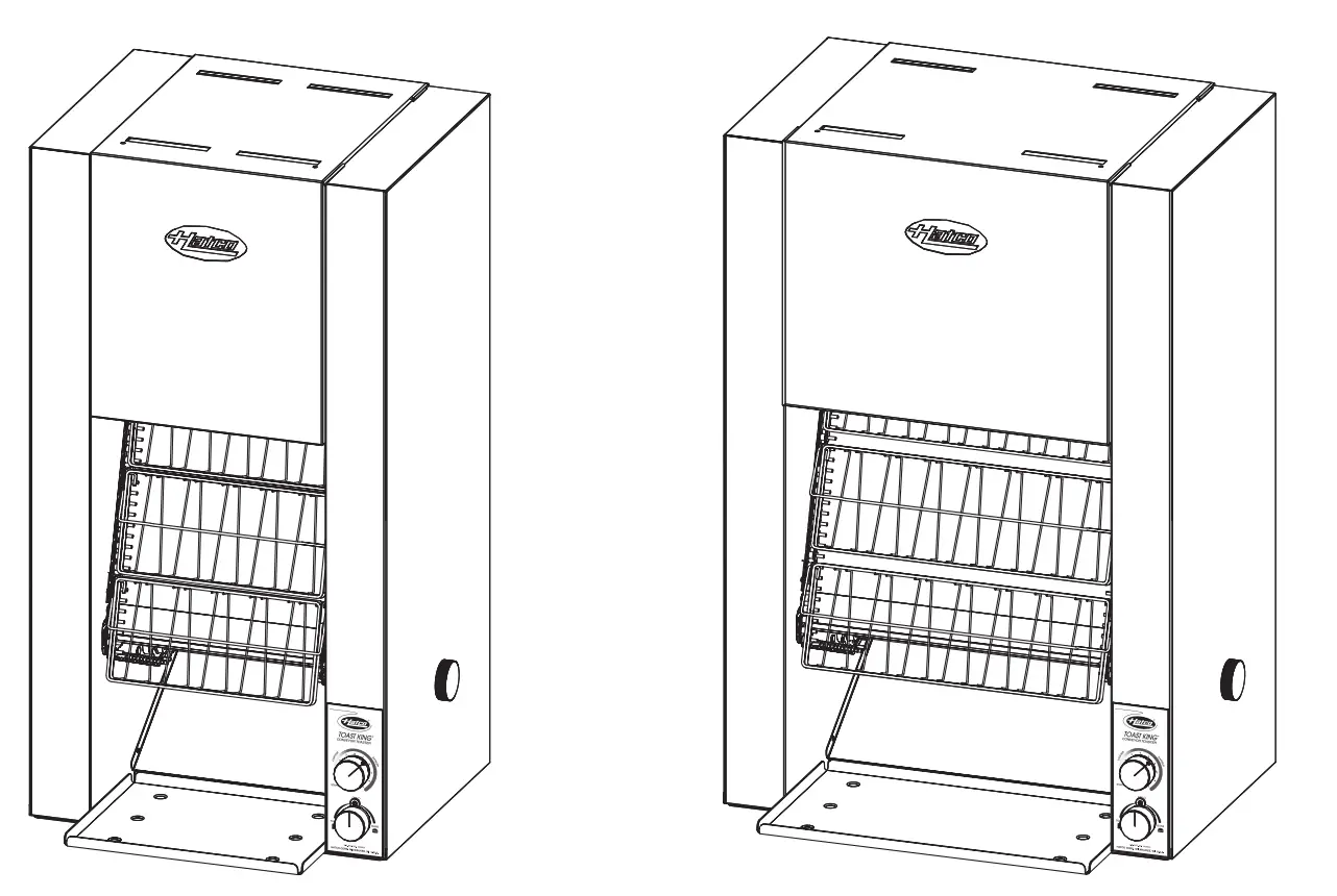 TK-100-208 Toast King® Electric Conveyor Toasters
