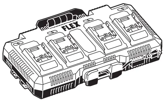 FLEX FX0451 1120W 4-Port Simultaneous Charger