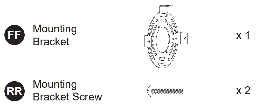 ASSEMBLY INSTRUCTIONS FOR HARDWIRE INSTALLATION
