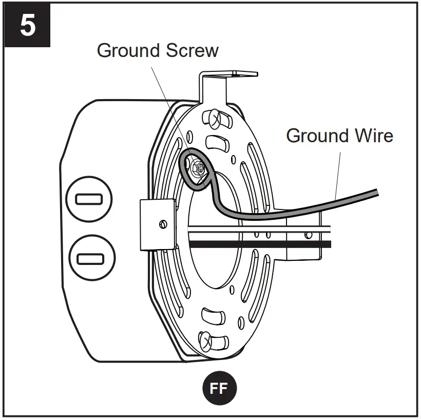 ASSEMBLY INSTRUCTIONS FOR HARDWIRE INSTALLATION