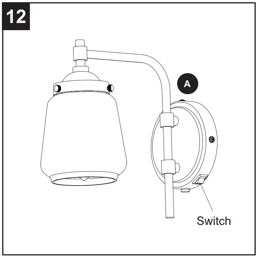 ASSEMBLY INSTRUCTIONS FOR HARDWIRE INSTALLATION
