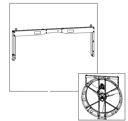 Munters FH1707 Free Hanging Hanger Kit-fig1