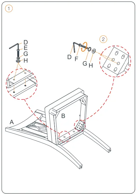 northridge Dining Chair 0D206RTRC-C - 1