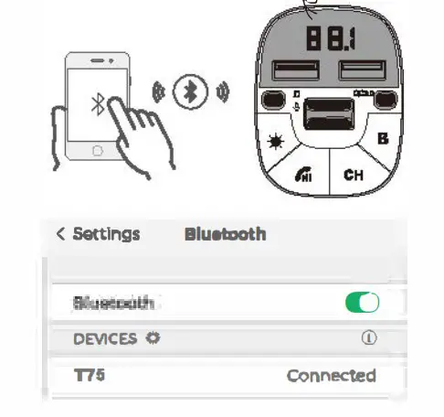 Guangzhou Yiheng Technology BC76 FM Transmitter - Fig1