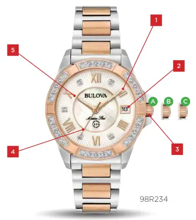 BULOVA Ladies Marine Star Collection - Overview