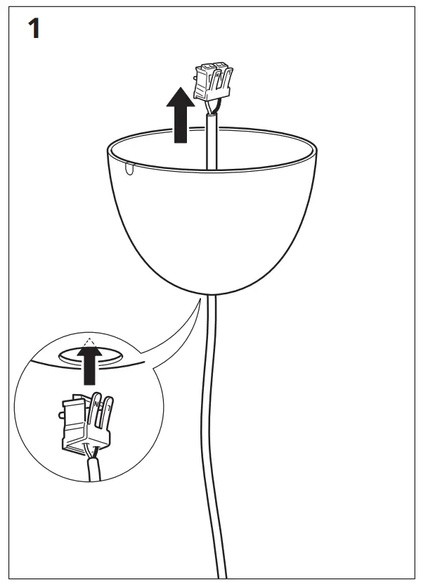 IKEA MELODI Pendant Lamp 38 cm- 1