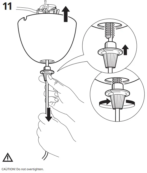 IKEA MELODI Pendant Lamp 38 cm- 11