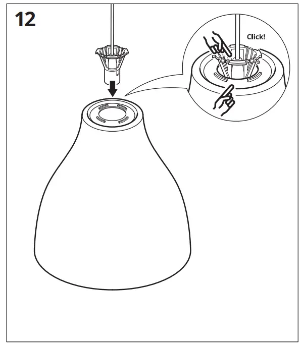 IKEA MELODI Pendant Lamp 38 cm- 12